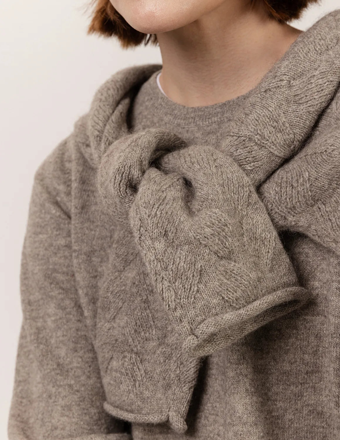 Noyon Sweater - Natural Grey