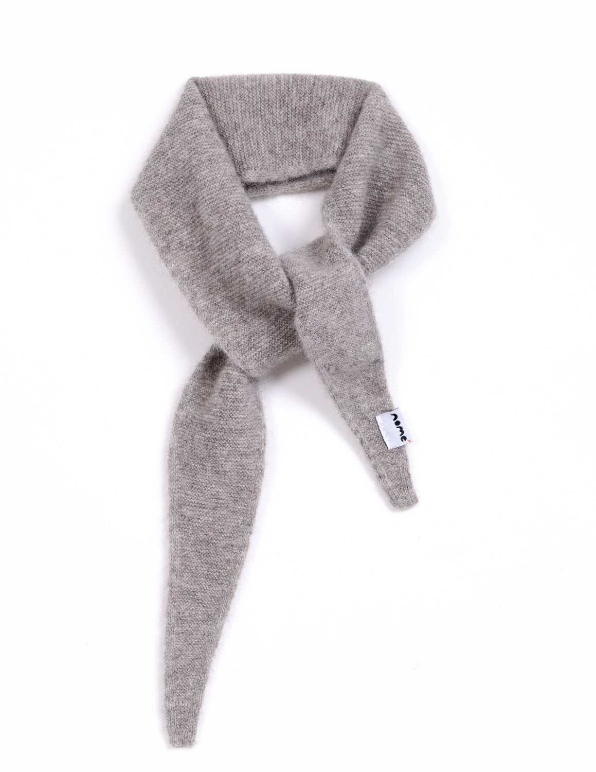 Nomé Guna Scarf Natural Grey