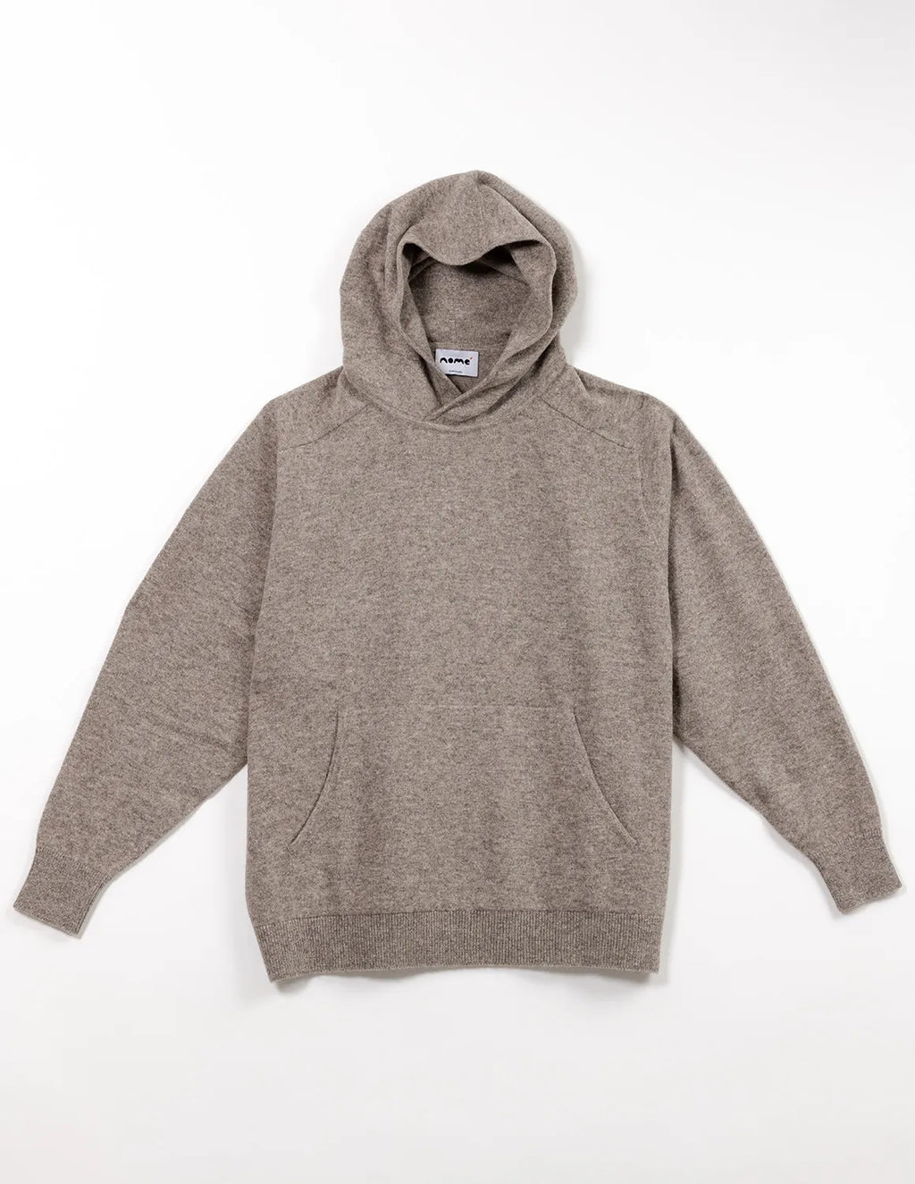 Beige hoodie on a white background - Natural Grey