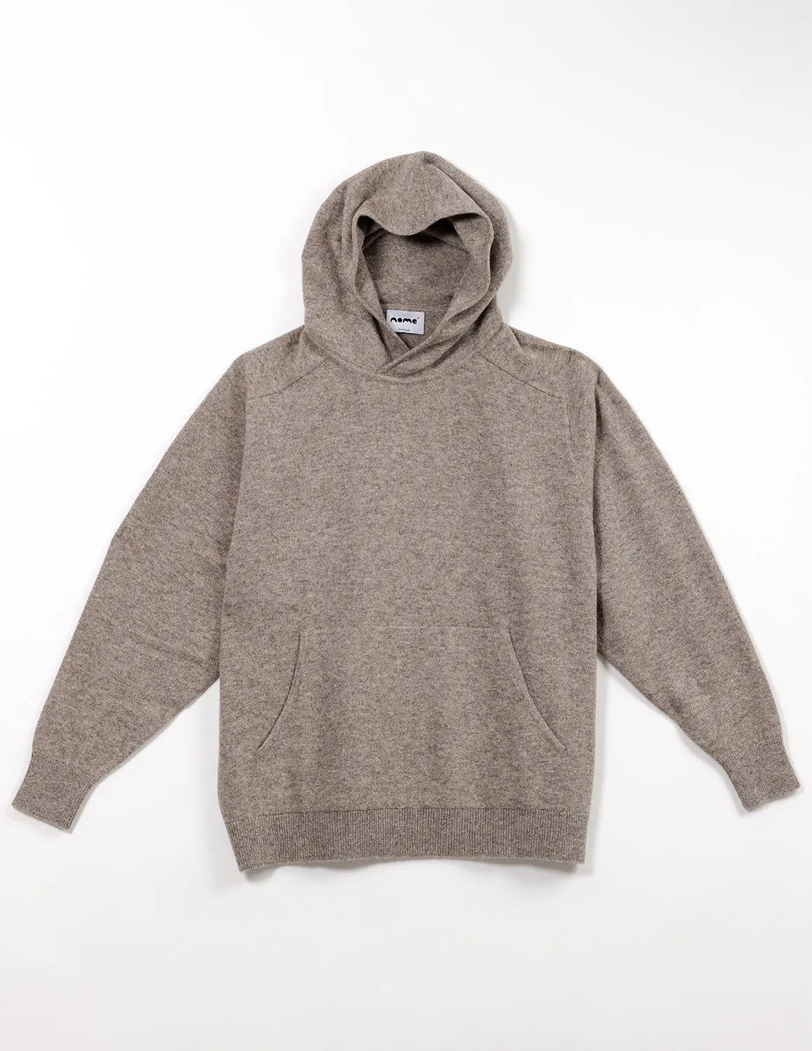 Beige hoodie on a white background - Natural Grey